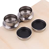 Pallet Cup Acero inoxidable Boca grande Doble cucharón Trementina Solvente Contenedor de aceite Pintura con tapón de…